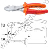 611756 UNIOR Cleste tais lateral izolat la 1000 V, 200 mm, 466/1VDEBI