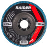 164140 Raider Disc lamelar zirconiu, diametru 125 mm, granulatie 150