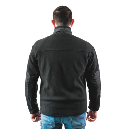 130176 Raider Jacheta polar neagra, marimea L, 100% poliester