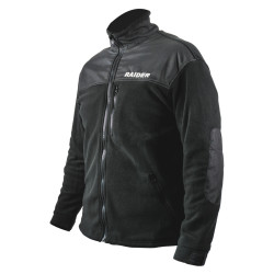 130176 Raider Jacheta polar neagra, marimea L, 100% poliester