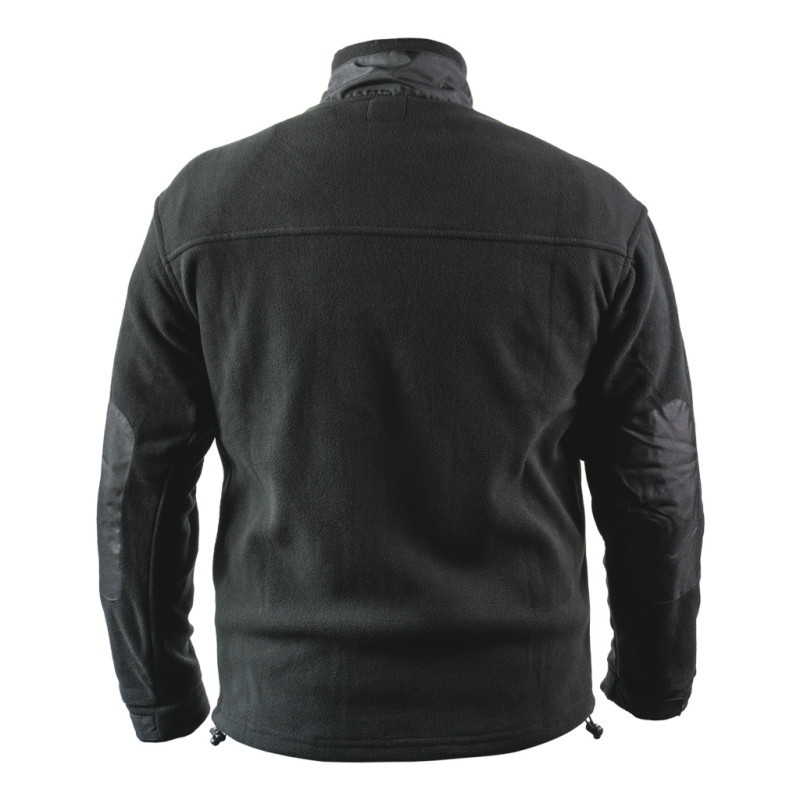 130178 Raider Jacheta polar neagra, marimea 2XL, 100% poliester