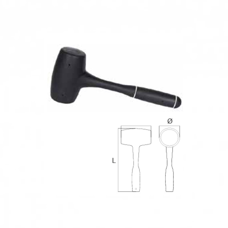 902469  Ciocan masa plastica 500g, 280 mm, 7820D