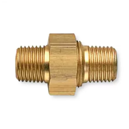 AC.2200301 AIRCRAFT Niplu dublu detasabil,filet exterior 1/4"x1/4",alama