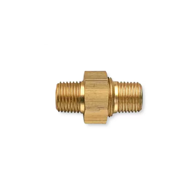 AC.2200302 AIRCRAFT Niplu dublu detasabil,filet exterior 3/8"x3/8",alama
