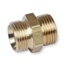 AC.2200136 AIRCRAFT Niplu dublu cu filet exterior 3/4" x 3/4", alama