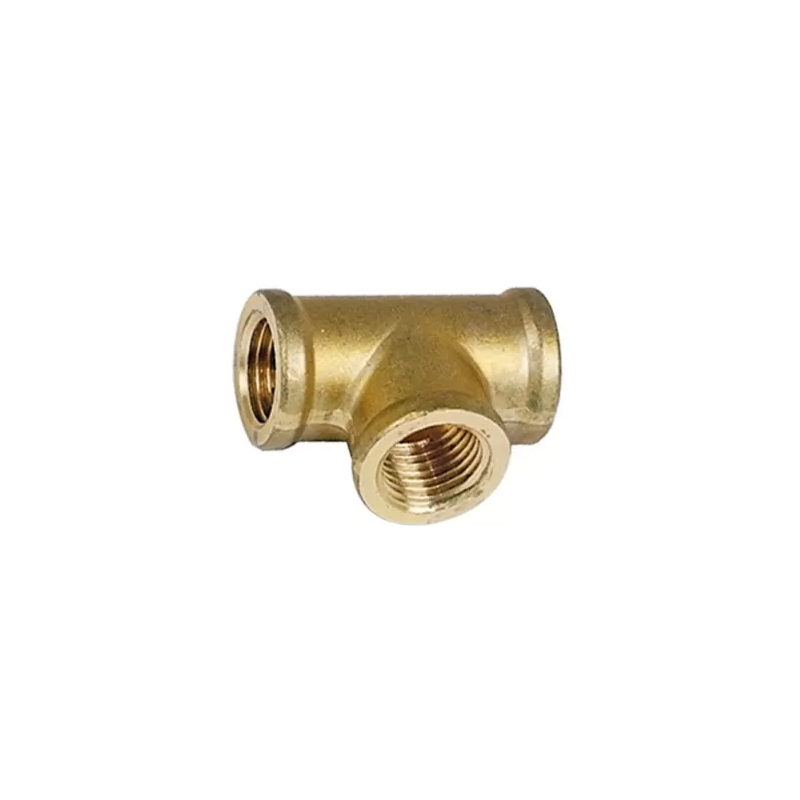 AC.2200196 AIRCRAFT Piesa T cu filet interior 3/8" pentru aer, alama