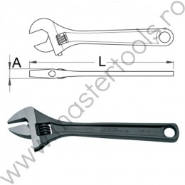 612872 UNIOR Cheie reglabila, 250 mm, 251/4