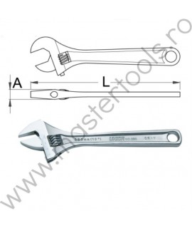 601019 UNIOR Cheie reglabila, 380 mm, 250/1