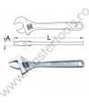 601019 UNIOR Cheie reglabila, 380 mm, 250/1