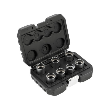 YT-060395 YATO Set de tubulare pentru suruburi de siguranta Opel, 7 piese