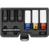 YT-10559 YATO Set de tubulare de impact pentru roti din aluminiu, 7 piese