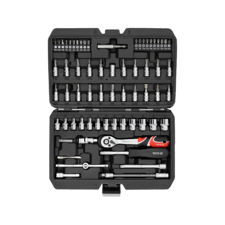YT-14502 YATO Trusa de scule de 1/4", 68 de piese