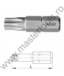 U1000007147 ASW Bit hexagonal 1/4" DIN/ISO 1173 Forma C 6,3 1400Z, T25