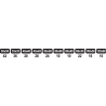 YT-36947 YATO Set 200 placi de nivelare, 5-14 mm
