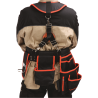 YT-74071 YATO Curea portscule pentru unelte cu doua buzunare,poliester