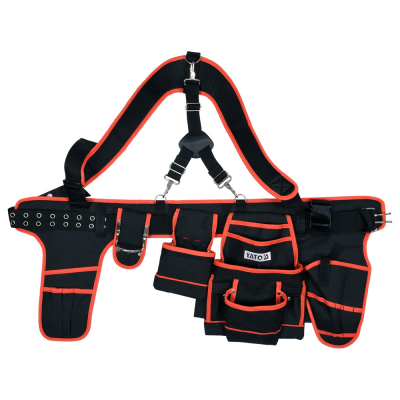 YT-74071 YATO Curea portscule pentru unelte cu doua buzunare,poliester