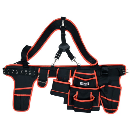YT-74071 YATO Curea portscule pentru unelte cu doua buzunare,poliester