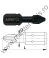 UASW-013063 ASW Bit hexagonal 1/4", Forma C 6.3, 1300 IMP, PZ3