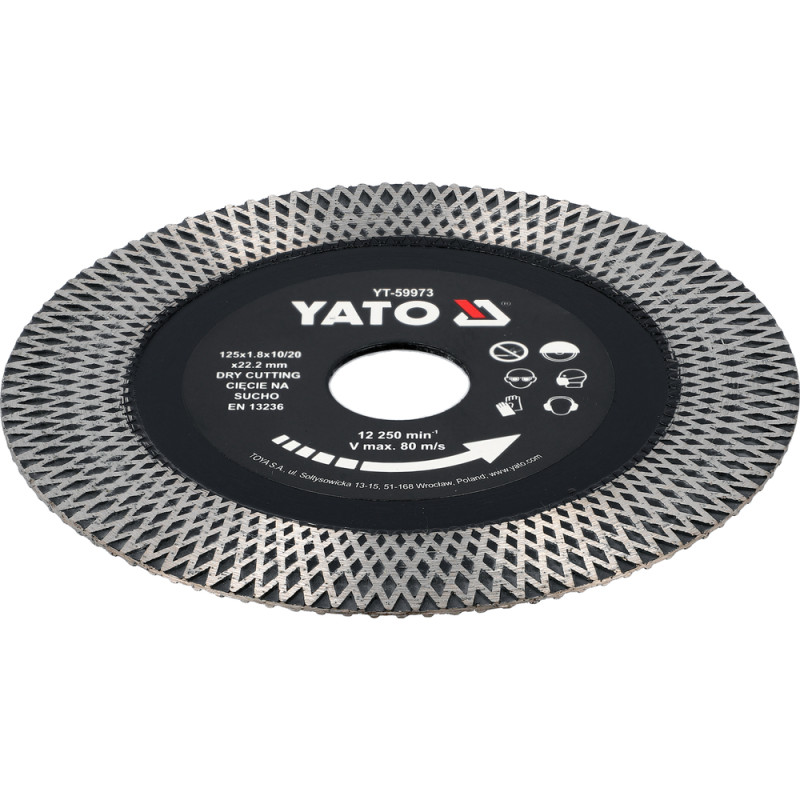 YT-59973 YATO Disc pentru ceramica, diametru 125 mm