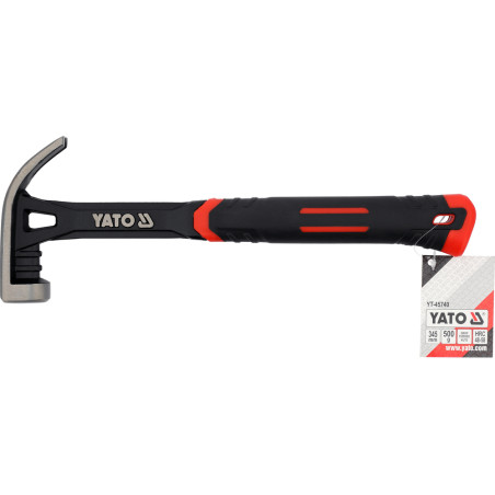 YT-45740 YATO Ciocan pentru cizmarie, 500 g, lungime totala 345 mm