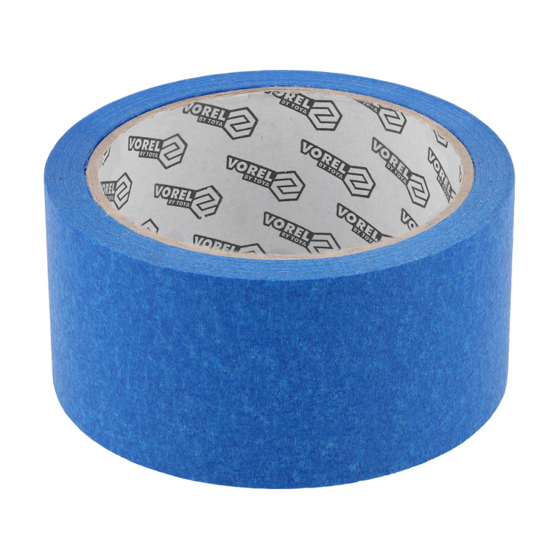 75122 VOREL Banda de mascare, albastra 25 m × 48 mm