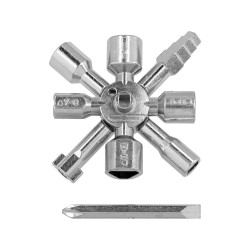 78478 VOREL Cheie tip cruce 10 in 1