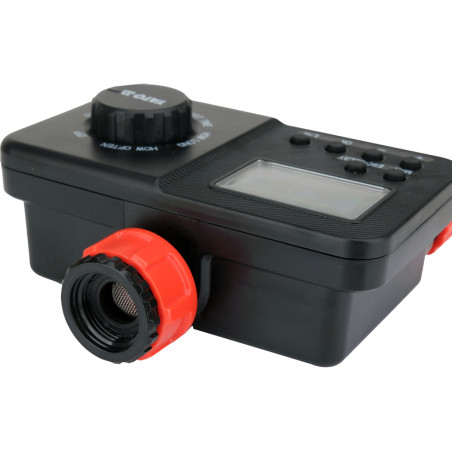 YT-90201 YATO Controler irigatii, LCD, adaptor robinet cu reductie 3/4” si 1”