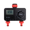YT-90201 YATO Controler irigatii, LCD, adaptor robinet cu reductie 3/4” si 1”