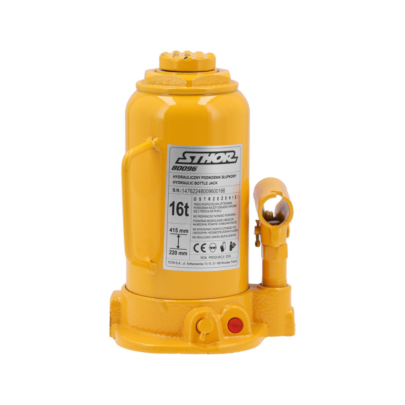 80097 STHOR Cric hidraulic, capacitate maxima de ridicare 20 T