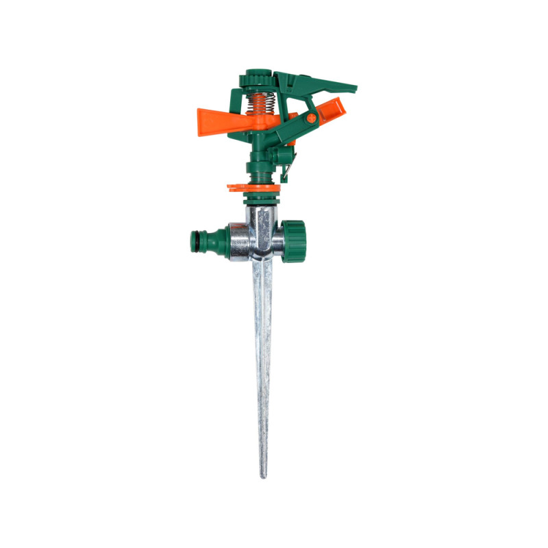 89259 FLO Aspersor oscilant cu impuls, ABS, diametru maxim pulverizare 24 m