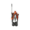90180 FLO Carucior de gradina pliabil, capacitate incarcare 70 kg