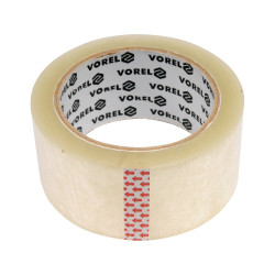 75304 VOREL Banda de ambalare/scotch 66 m x 48 mm, incolor