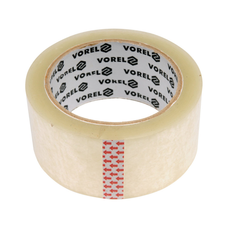 75304 VOREL Banda de ambalare/scotch 66 m x 48 mm, incolor