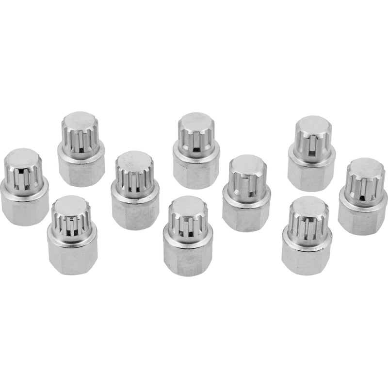 YT-060392 YATO Chei antifurt roti BMW, 1/2" (12,7 mm), 10 piese