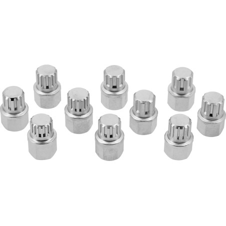 YT-060392 YATO Chei antifurt roti BMW, 1/2" (12,7 mm), 10 piese