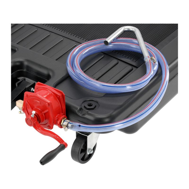 YT-07183 YATO Recipient pentru ulei, cu pompa, capacitate 65 l