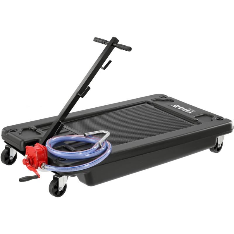 YT-07183 YATO Recipient pentru ulei, cu pompa, capacitate 65 l
