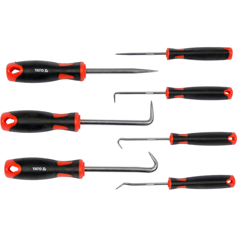 YT-08425 YATO Set carlige/raclete extras garnituri 7 bucati