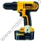 Masina de gaurit si insurubat cu doi acumulatori Ni-Cd de 14.4 V DEWALT