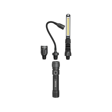 YT-08521 YATO Lampa cu LED 3 IN 1, 380LM, LI-ION 3,7V 2200MAH, IP54