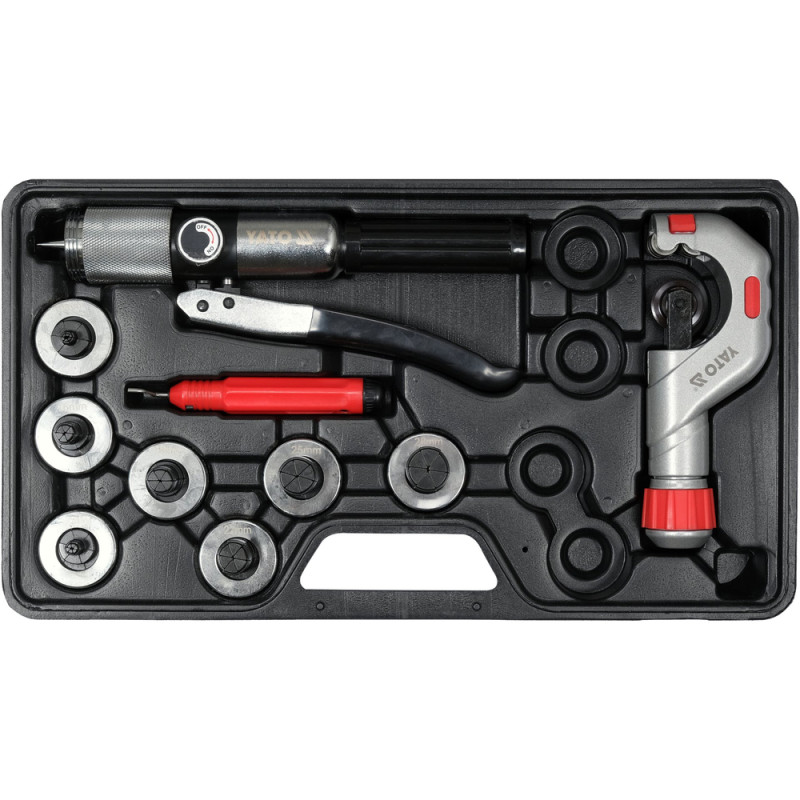 YT-21826 YATO Set dispozitiv hidraulic pentru expandat tevi de cupru