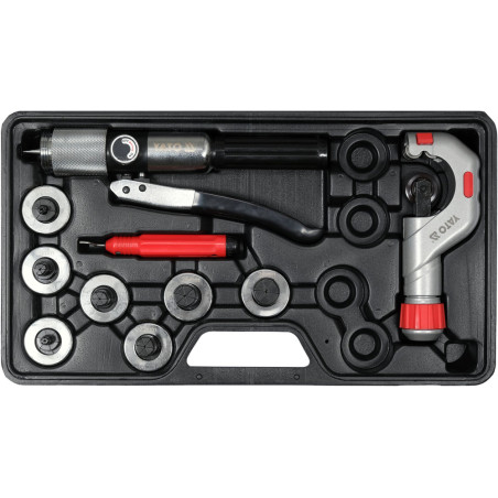 YT-21826 YATO Set dispozitiv hidraulic pentru expandat tevi de cupru