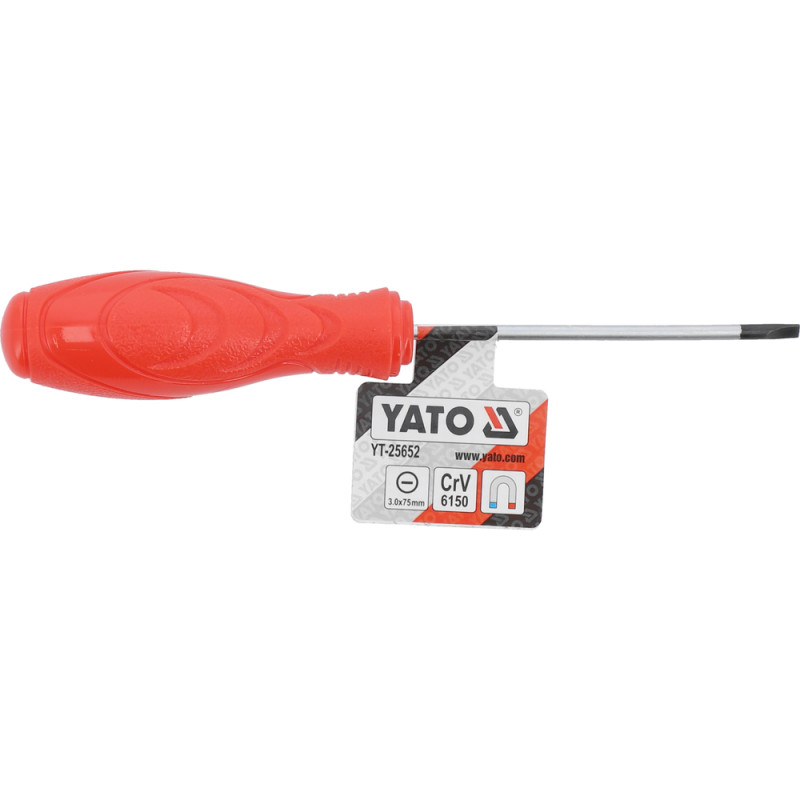 YT-25652 YATO Surubelnita dreapta,  3 x 75 mm