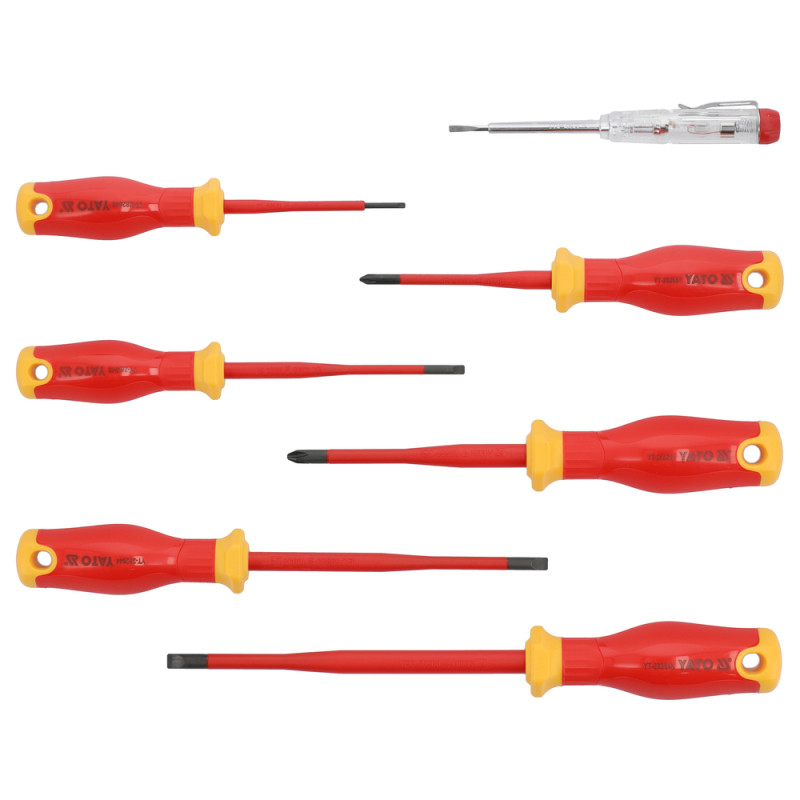 YT-282681 YATO Set 7 surubelnite izolate extra slim