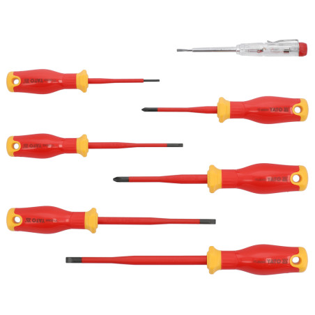 YT-282681 YATO Set 7 surubelnite izolate extra slim