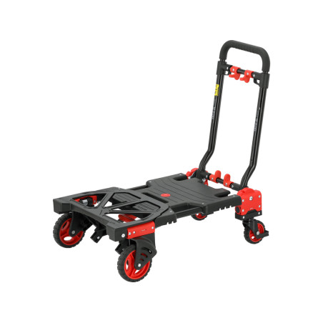 YT-37412 YATO Carucior de mana pliabil 2 in 1, capacitate de incarcare 137 kg