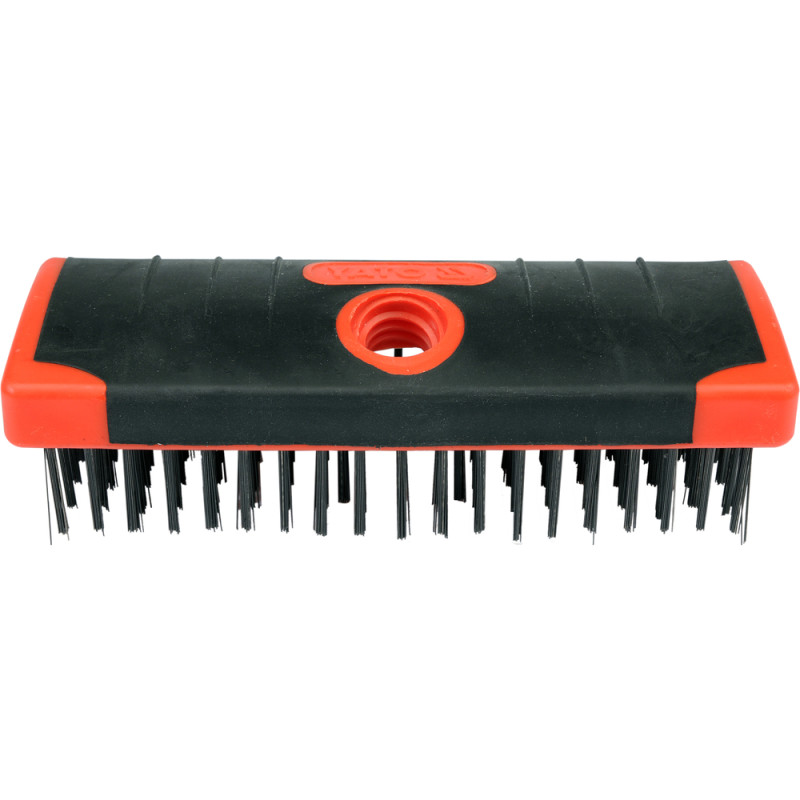 YT-6334 YATO Perie sarma din otel, 6 randuri 180 mm