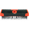YT-6334 YATO Perie sarma din otel, 6 randuri 180 mm