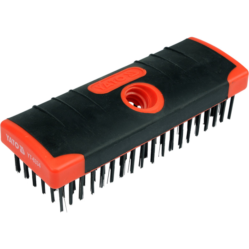 YT-6334 YATO Perie sarma din otel, 6 randuri 180 mm