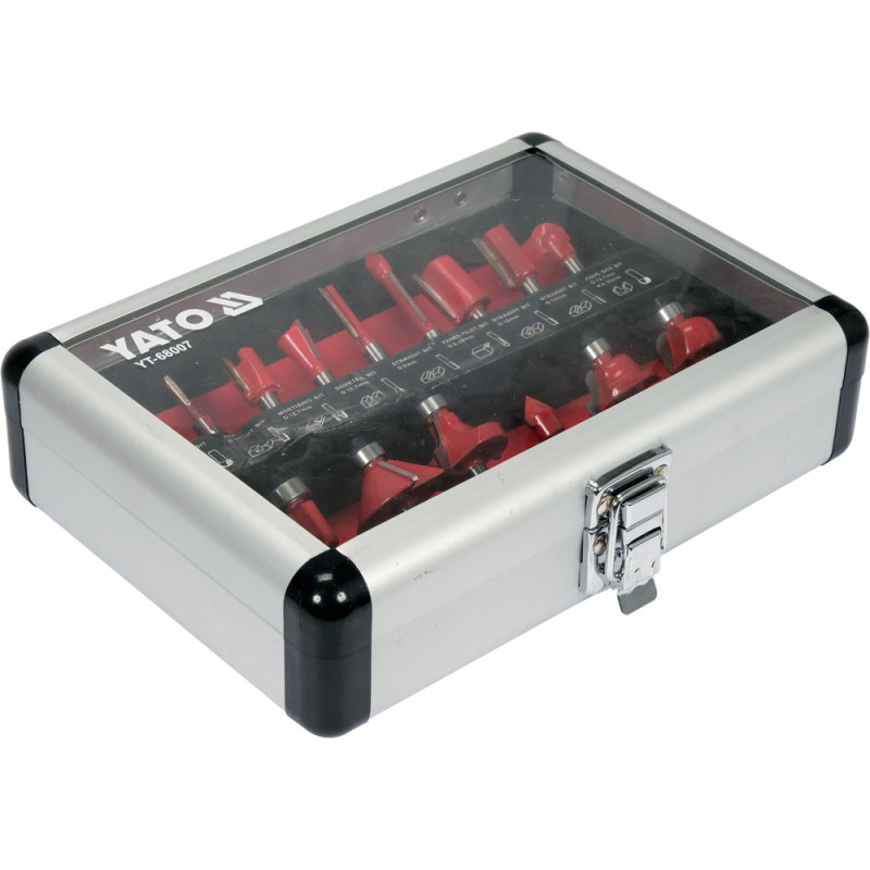 YT-68007 YATO Set freze pentru lemn, 15 piese